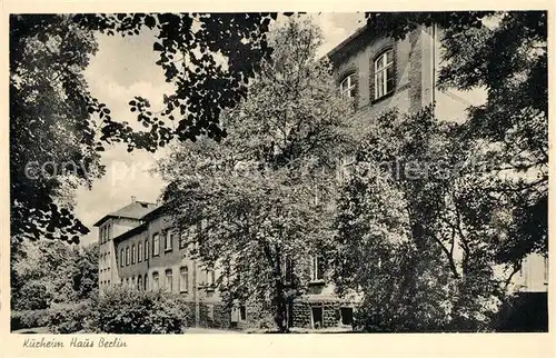 AK / Ansichtskarte Weilmuenster Kurheim Haus Berlin Kindersanatorium Weilmuenster