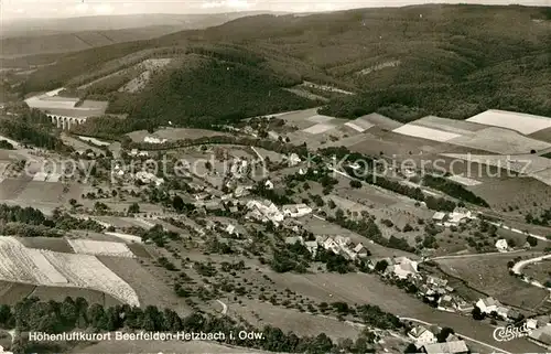 AK / Ansichtskarte Hetzbach Fliegeraufnahme Hetzbach