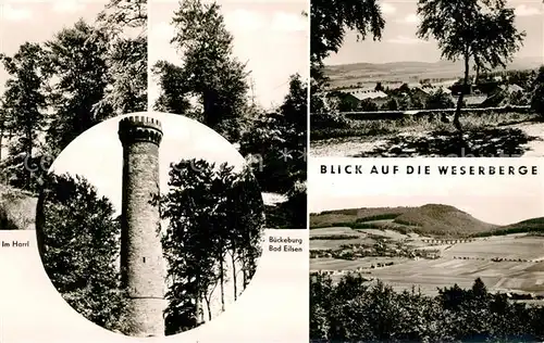 AK / Ansichtskarte Bueckeburg Ida Turm Harrl Panorama Bueckeburg
