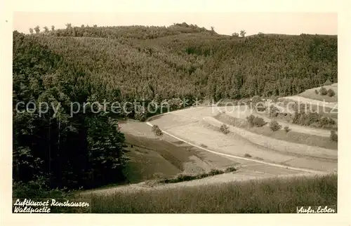 AK / Ansichtskarte Ronshausen Waldpartie Ronshausen
