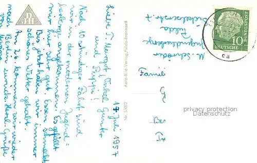 AK / Ansichtskarte Fulda Blick durch das Paulustor Fulda