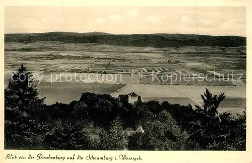 AK / Ansichtskarte Paschenburg_Deckbergen Panorama Schaumburg Paschenburg Deckbergen