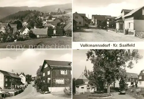 AK / Ansichtskarte Volkmannsdorf_Schleiz Panorama Dorfansixhten  Volkmannsdorf_Schleiz