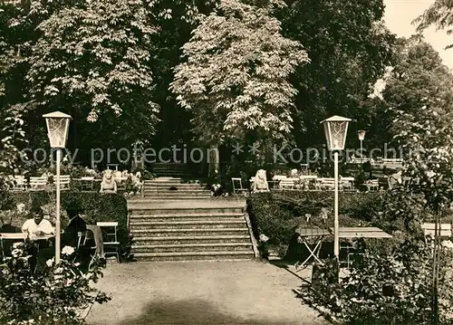 AK / Ansichtskarte Bad_Langensalza Kurgarten Klubhaus Bad_Langensalza