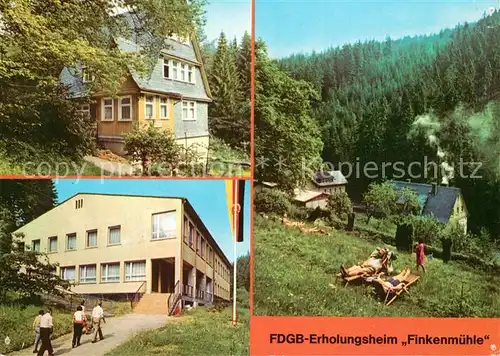AK / Ansichtskarte Finkenmuehle_Bad FDGB Erholugnsheim Finkenmuehle Finkenmuehle_Bad