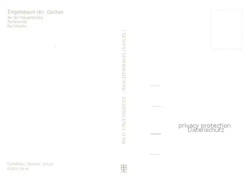 AK / Ansichtskarte Engelsbach Hauptstrasse Dorfstrasse Engelsbach