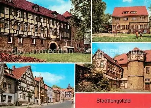 AK / Ansichtskarte Stadtlengsfeld Diaetsanatorium Kinderhort Marktstrasse Stadtlengsfeld