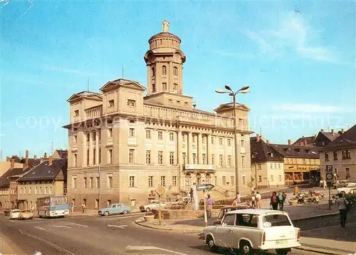 AK / Ansichtskarte Zeulenroda Triebes Rathaus  Zeulenroda Triebes