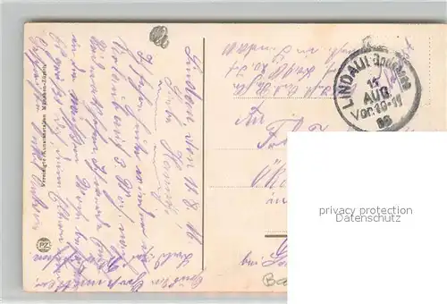 AK / Ansichtskarte Lindau_Bodensee Hafen Dampfer Bavaria Lindau Bodensee