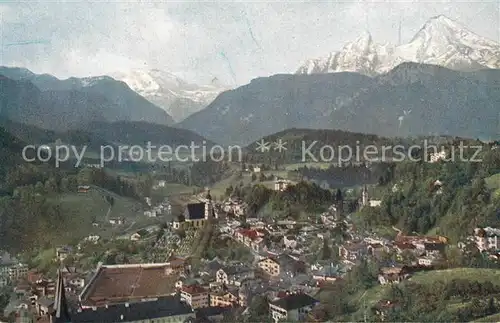 AK / Ansichtskarte Berchtesgaden Blick vom Lockstein Berchtesgaden
