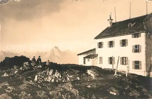 AK / Ansichtskarte Untersberg mit Watzmann Untersberg