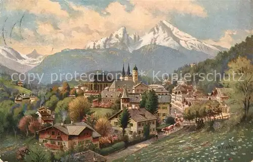 AK / Ansichtskarte Berchtesgaden Panorama Berchtesgaden