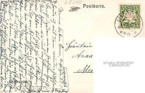 AK / Ansichtskarte Berchtesgaden Panorama Berchtesgaden