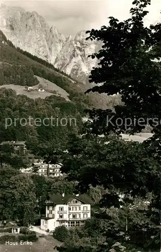 AK / Ansichtskarte Berchtesgaden Haus Erika Eisenbahner Erholungsheim Berchtesgaden