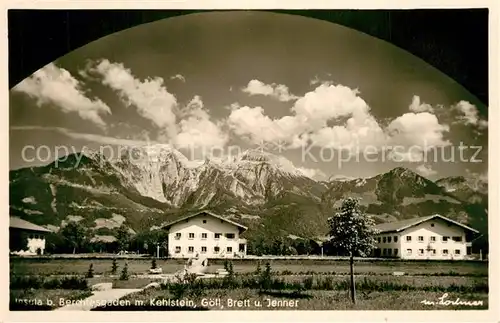 AK / Ansichtskarte Berchtesgaden mit Kehlstein Goell Brett und Jenner Berchtesgaden