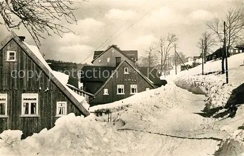 AK / Ansichtskarte Klingenthal_Vogtland Aschbergstrasse Klingenthal_Vogtland