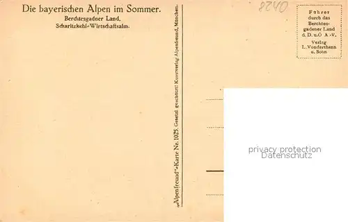 AK / Ansichtskarte Scharitzkehlalm Panorama Scharitzkehlalm