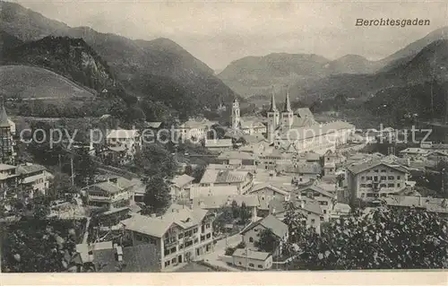 AK / Ansichtskarte Berchtesgaden Panorama Berchtesgaden