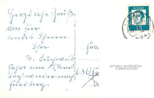 AK / Ansichtskarte Albaum Panorama Anlage der Landesanstalt fuer Fischerei Talbruecke Albaum