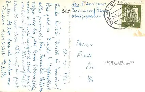 AK / Ansichtskarte Mengen_Wuerttemberg Ortspartien Kirche Mengen Wuerttemberg