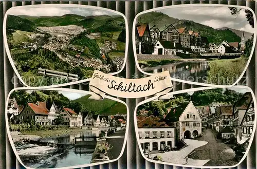 AK / Ansichtskarte Schiltach Panorama Ortspartien Schiltach