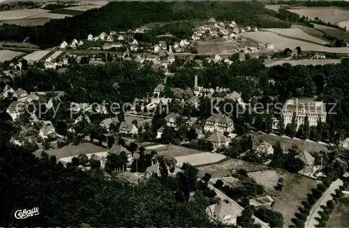 AK / Ansichtskarte Bad_Eilsen Haus Eden Fliegeraufnahme Bad_Eilsen