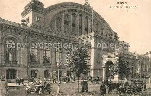 AK / Ansichtskarte Berlin Anhalter Bahnhof Berlin