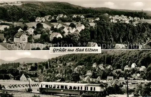 AK / Ansichtskarte Bad_Eilsen Panorama Eisenbahn Bad_Eilsen