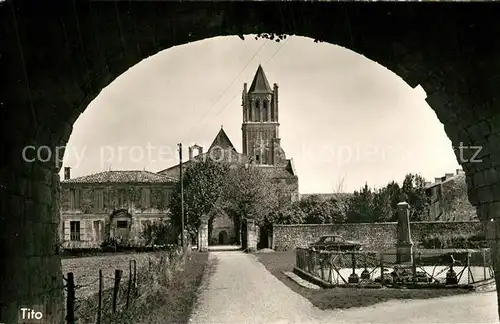 AK / Ansichtskarte Sablonceaux Abbaye Sablonceaux