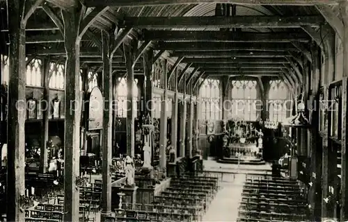 AK / Ansichtskarte Honfleur Eglise Sainte Catherine interieur Honfleur