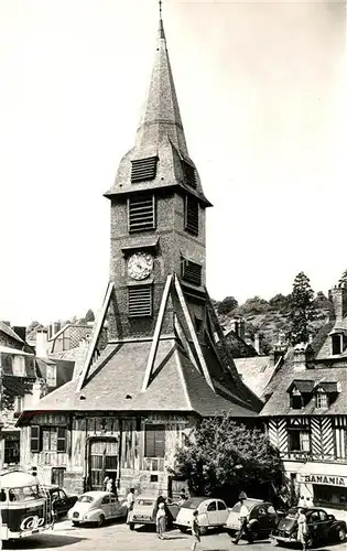 AK / Ansichtskarte Honfleur Clocher Eglise Sainte Catherine Honfleur