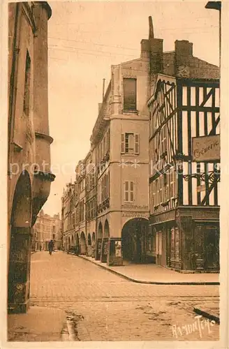 AK / Ansichtskarte La_Rochelle_Charente Maritime Rue Dupaty de la Rue Fromentin La_Rochelle