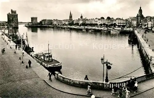 AK / Ansichtskarte La_Rochelle_Charente Maritime Vue du port La_Rochelle