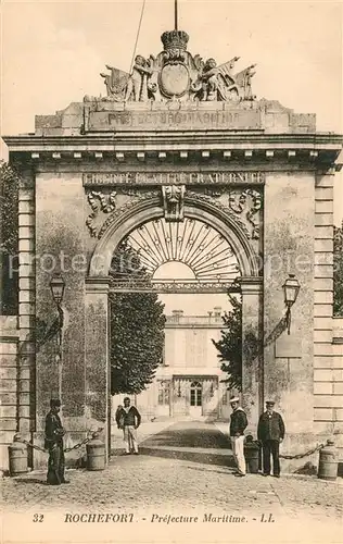 AK / Ansichtskarte Rochefort_Charente Maritime Prefecture Maritime Rochefort