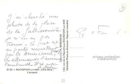 AK / Ansichtskarte Rochefort_sur_Mer Arsenal Rochefort_sur_Mer
