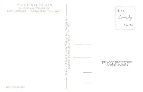 AK / Ansichtskarte Cochem_Mosel Burg Sesselbahn Cochem Mosel