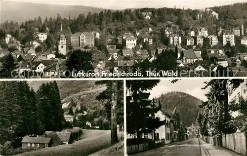 AK / Ansichtskarte Friedrichroda Panorama Ortsansicht Friedrichroda