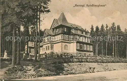 AK / Ansichtskarte Friedrichroda Herzogliches Spiessberghaus Friedrichroda