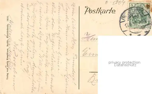 AK / Ansichtskarte Friedrichroda Der Grund Friedrichroda