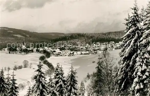AK / Ansichtskarte Bischofsgruen Winterlandschaft Bischofsgruen