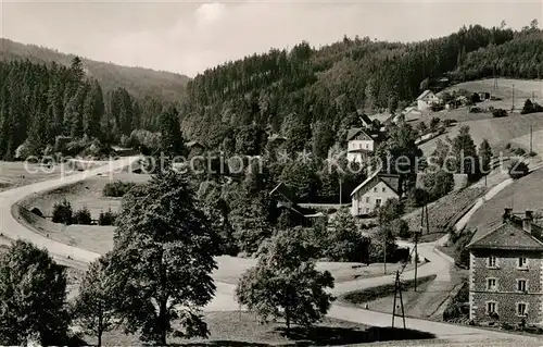 AK / Ansichtskarte Bischofsgruen Panorama Glasermuehle Bischofsgruen