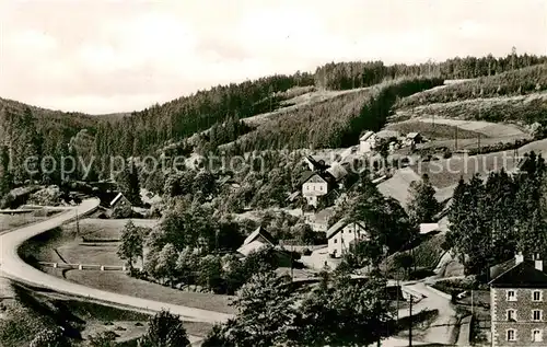 AK / Ansichtskarte Bischofsgruen Panorama Glasermuehle Bischofsgruen