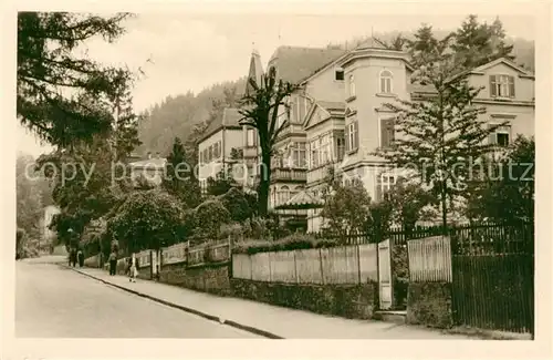 AK / Ansichtskarte Friedrichroda Waldstrasse Friedrichroda