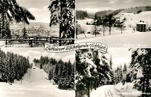 AK / Ansichtskarte Bischofsgruen Winterlandschaften Bischofsgruen