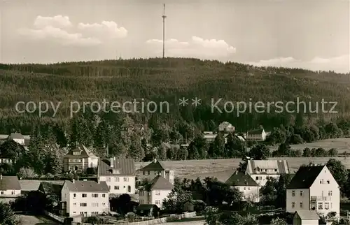 AK / Ansichtskarte Bischofsgruen Panorama Gasthof Hoyer Baude Bischofsgruen