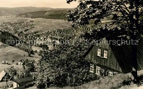 AK / Ansichtskarte Klingenthal_Vogtland Blick vom Aschberg Klingenthal_Vogtland