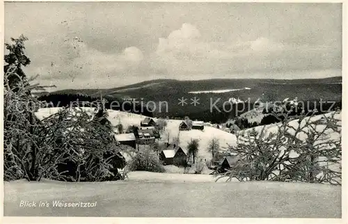 AK / Ansichtskarte Schellerhau Winterlandschaft Weisseritztal Schellerhau
