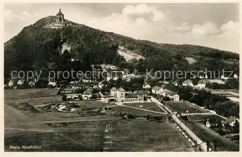 AK / Ansichtskarte Porta_Westfalica Panorama Porta_Westfalica