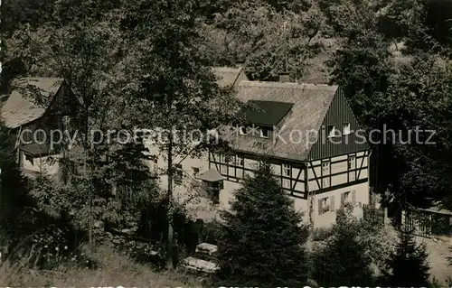 AK / Ansichtskarte Kleinhennersdorf Waldidyll Liethenmuehle Kleinhennersdorf