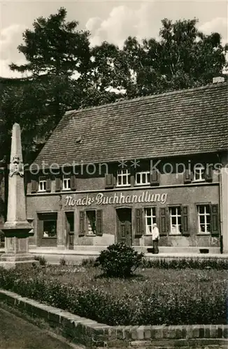 AK / Ansichtskarte Elsterwerda Noacks Buchhandlung Elsterwerda